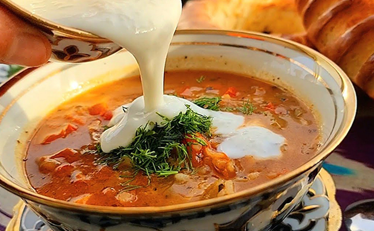 Мастава: рецепт узбекского супа, который жарят. Густой, сытный и подается вместо второго
