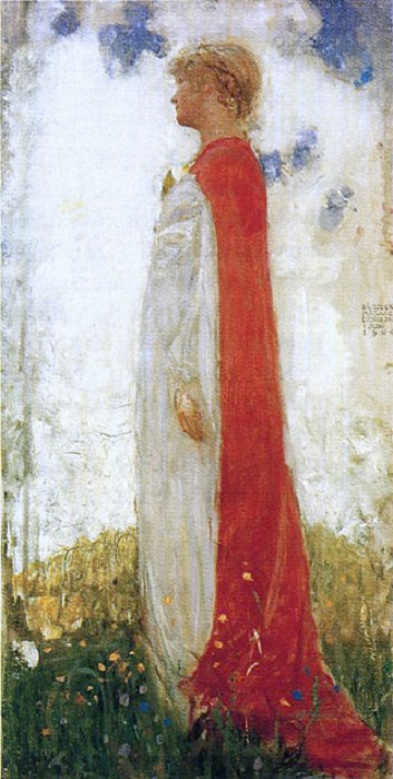 Эстер в образе феи, рисунок Йона Бауэра.