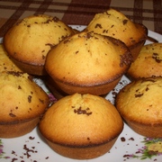 Кукурузные кексы с бананом