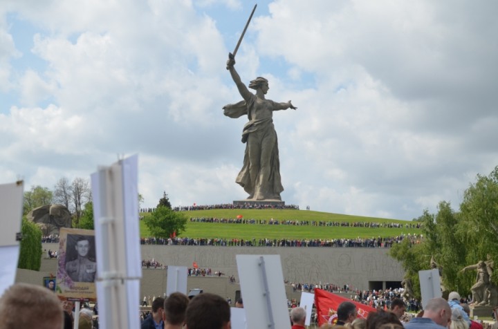 Бессмертный полк в городе-герое Волгограде