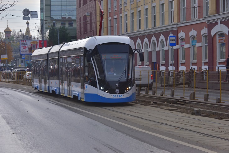 По выходным трамваи не будут ходить к метро «Сокол»
