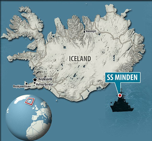 Около Исландии на затонувшем корабле  нашли слитки золота весом 4 тонны