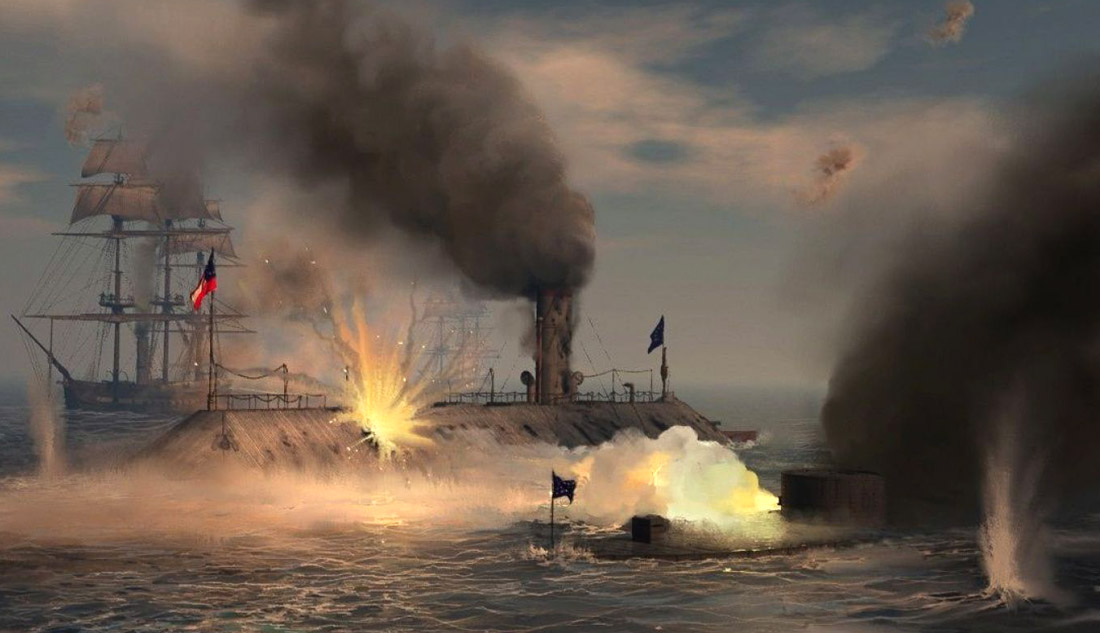 Прощальный салют американской "Вирджинии" Прощальный салют американской "Вирджинии" история,США