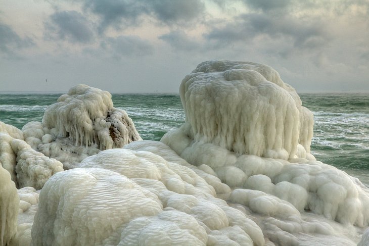 Замерзшее Море Фото