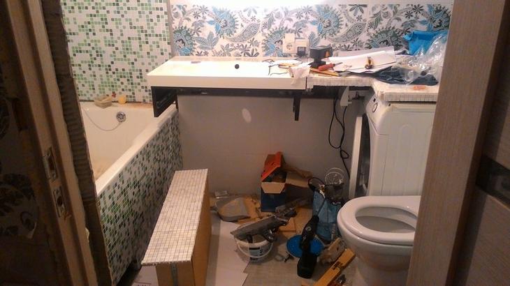 Завершили ремонт ванной комнаты... и вот что из этого получилось