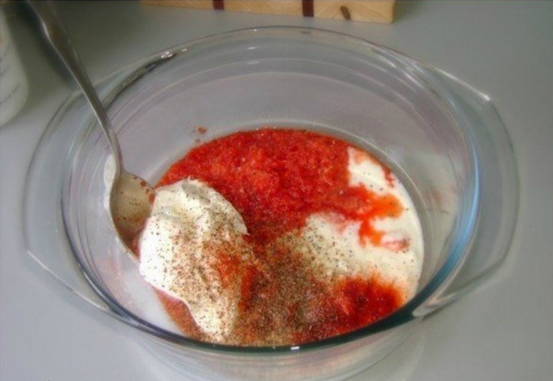 маринад для курицы из болгарского перца