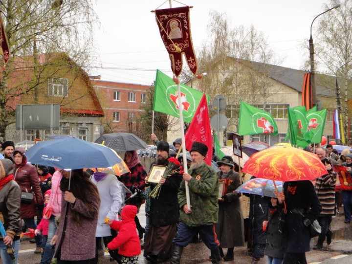 День Победы в северном Подмосковье, г.Талдом