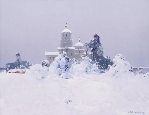 Художник Степан Колесников . Русский и сербский 