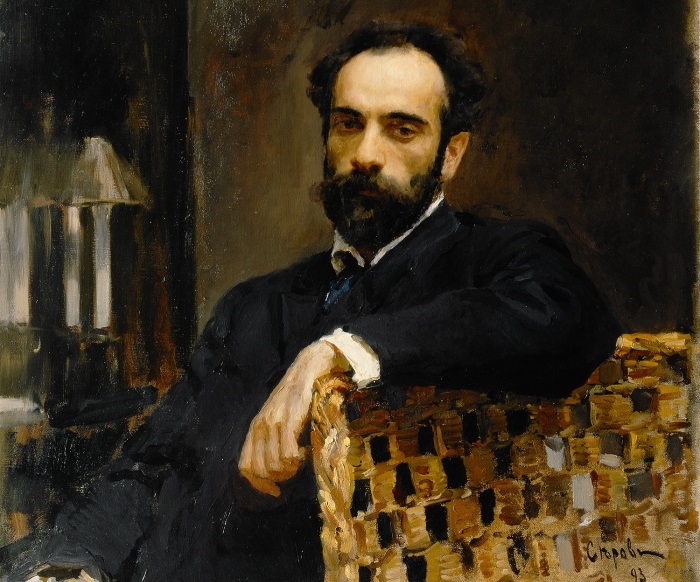 В. Серов. Портрет художника И. И. Левитана, 1893 В. Серов. Портрет художника И. И. Левитана, 1893