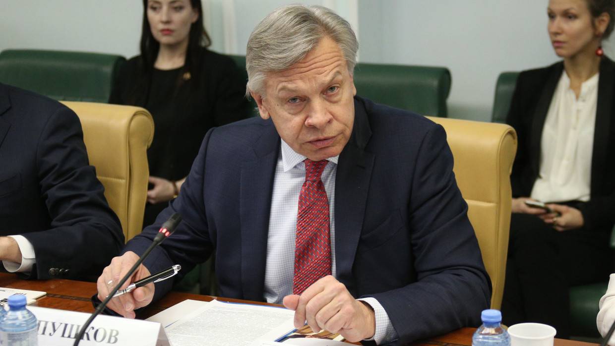 Сенатор Совфеда Пушков усомнился в введении «адских» антироссийских санкций США