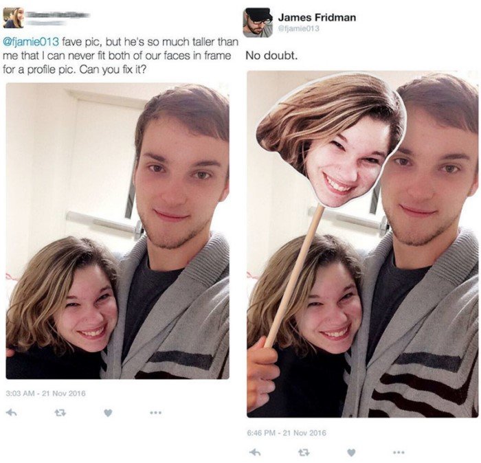 Фотошоп-тролль снова принимается за дело Фотошоп-тролль снова принимается за дело