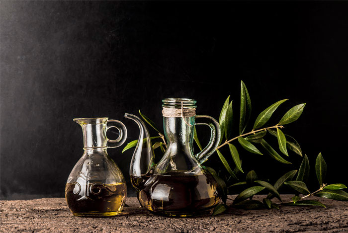 Темное оливковое масло