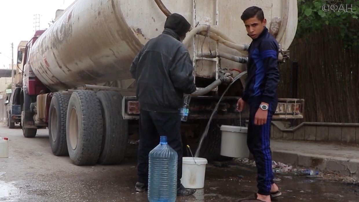 Жители сирийской Хасаки остались без воды из-за действий протурецких боевиков