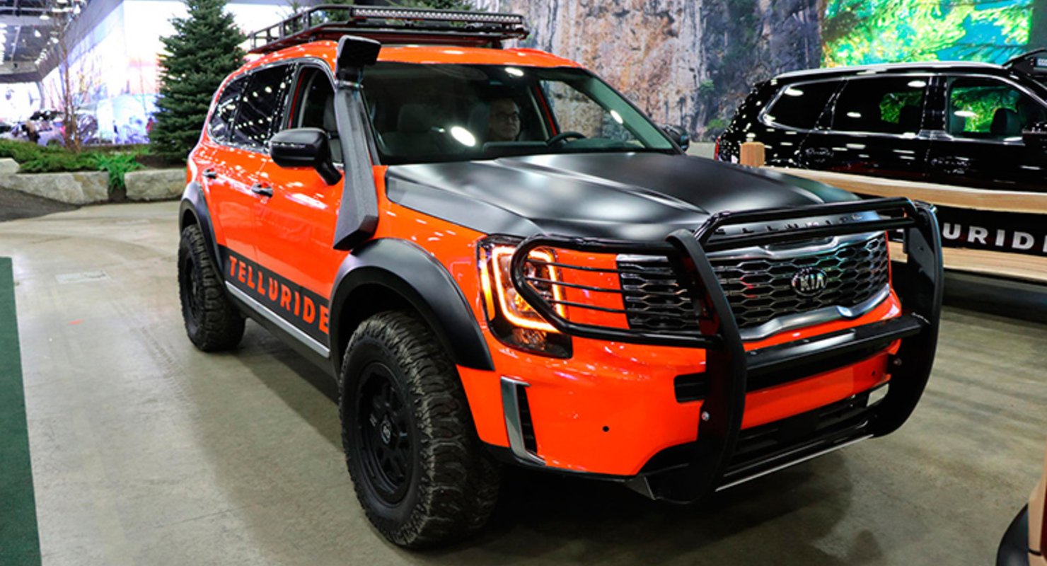 Компания Kia готовит конкурента Toyota Land Cruiser