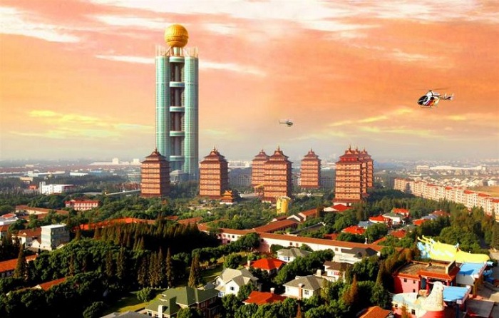 Хуаси – китайская деревня миллионеров Хуаси – китайская деревня миллионеров города,заграница,страны