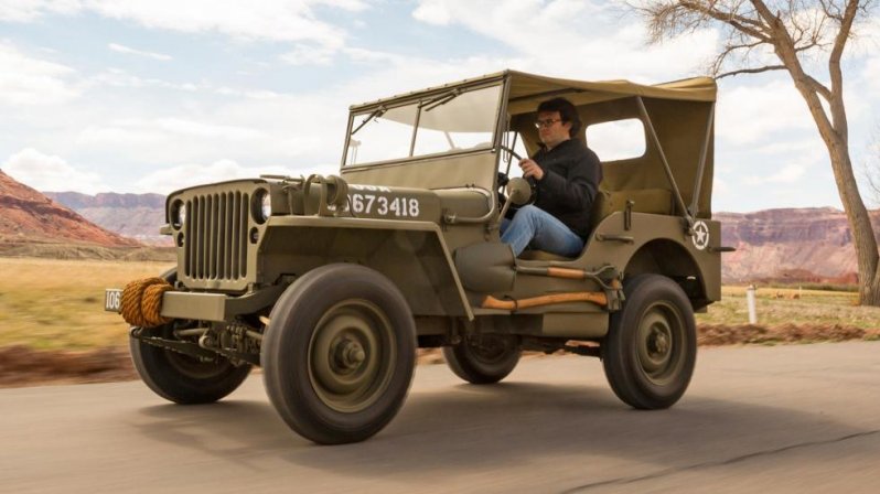 За рулем Jeep Willys 1944 года Willys, jeep, тест-драйв