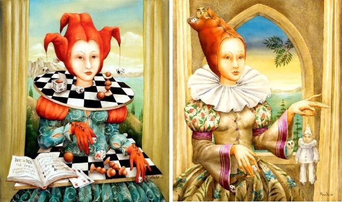 Картины современных художниц-сюрреалисток, которые порой кажутся абсурдными Картины современных художниц-сюрреалисток, которые порой кажутся абсурдными