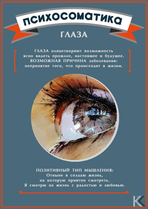 психосоматика глаз