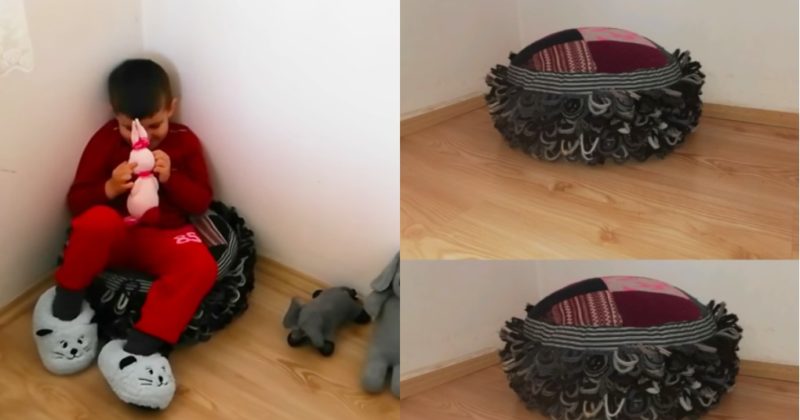 Мастерица сделала крутую и практичную вещицу из дырявых носков