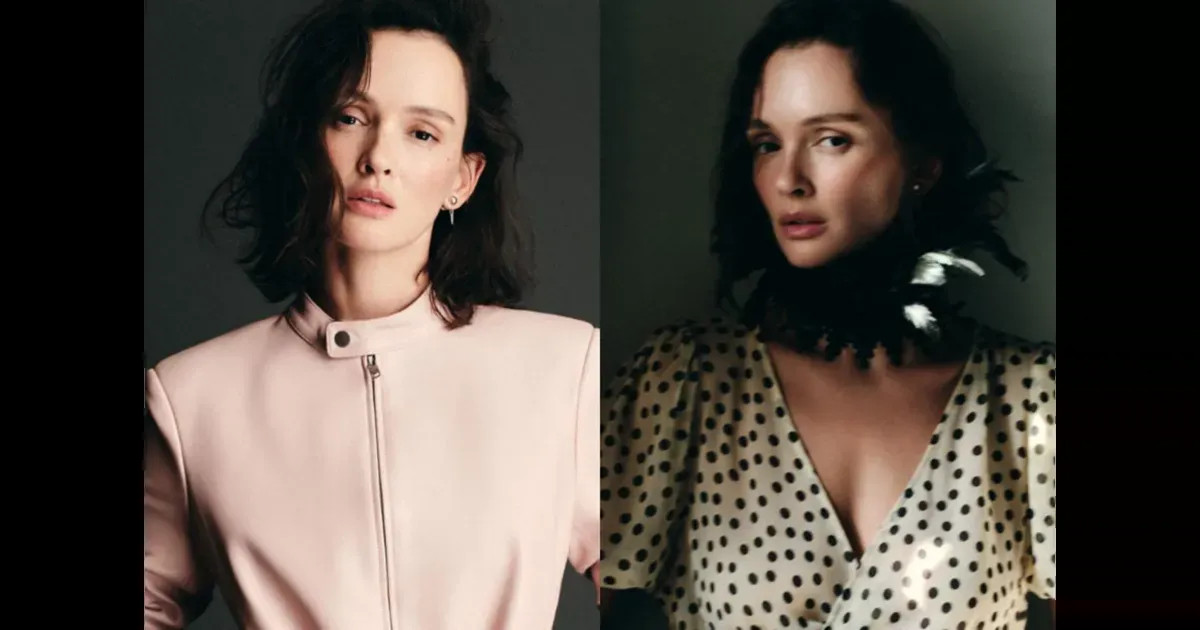 Паулина Андреева снялась в образах российского модного бренда