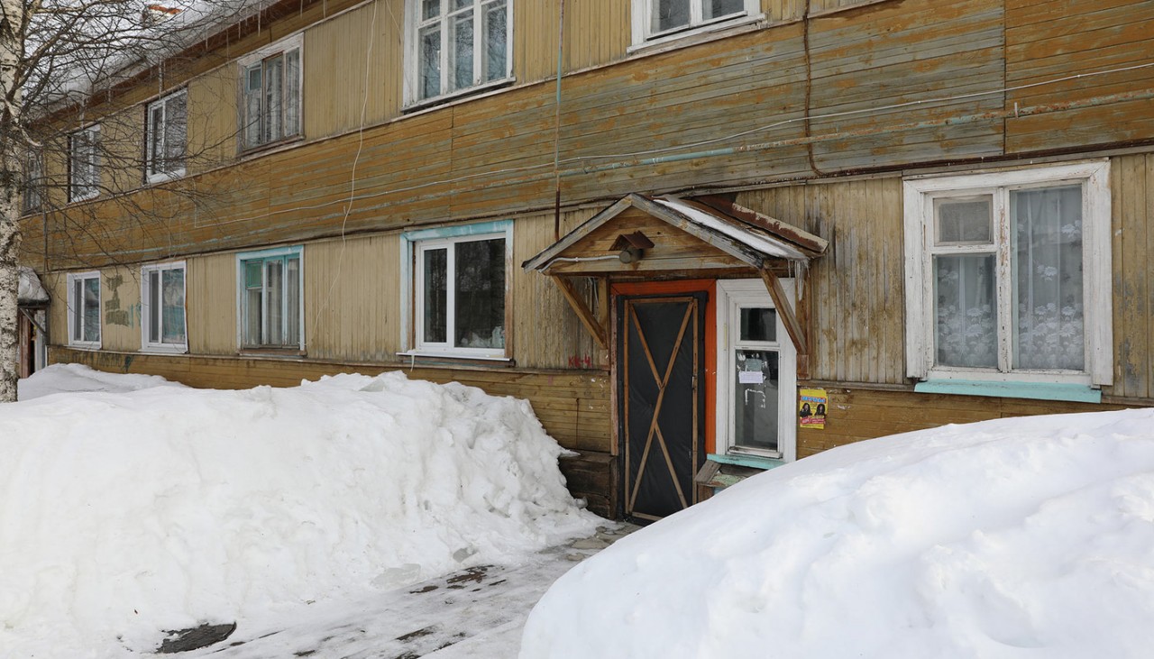 <p>Дом, в котором жила семья Самойловых в первые годы жизни девочки</p>