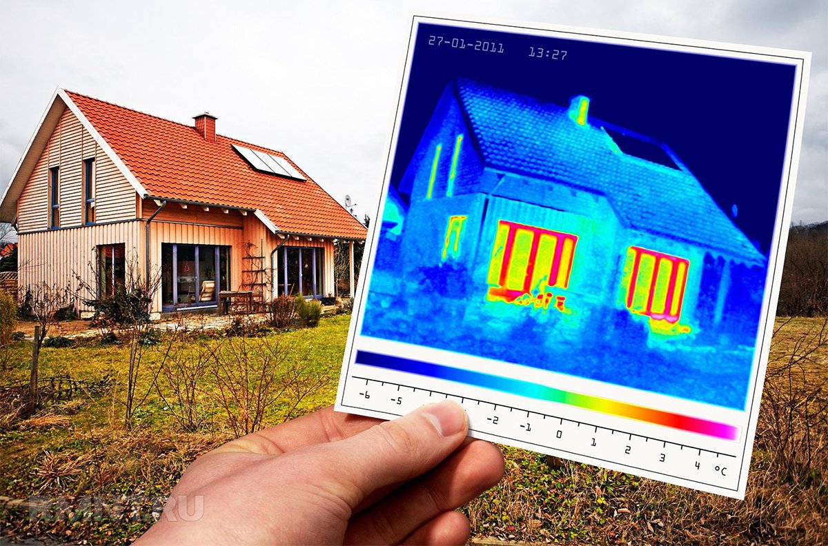 Тепловизионное обследование дома