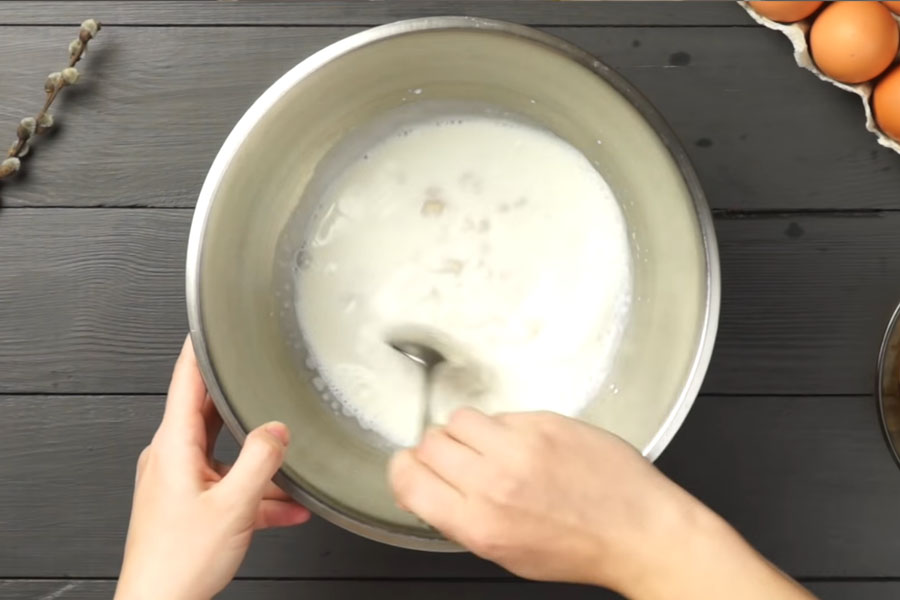 Воздушный и пористый, он ПОЛУЧАЕТСЯ ВСЕГДА! КУЛИЧ на ЖЕЛТКАХ рукоделие,своими руками