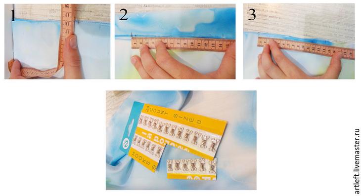 Создаем парео-трансформер в технике холодный батик парео