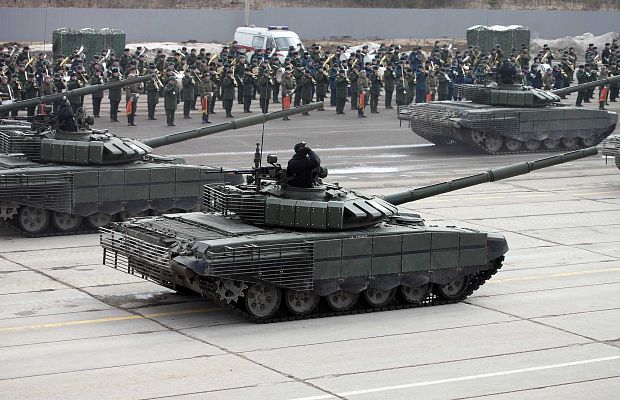 В Алабино показали новую модификацию Т-72