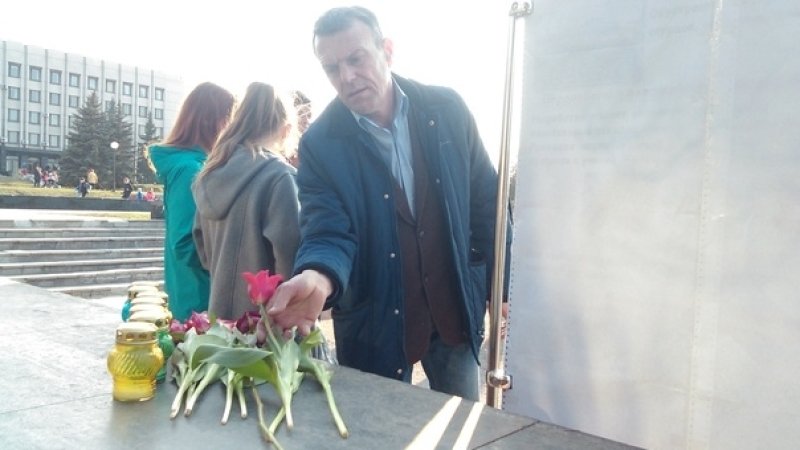 ЛНР: под Луганском почтили память погибших при теракте в Петербурге 