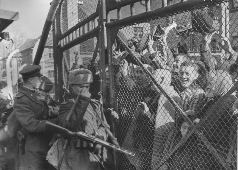  Освобождение концлагеря Освенцим (Auschwitz- Birkenau). 27 января 1945 года война, вторая мировая война, концлагеря, освенцим