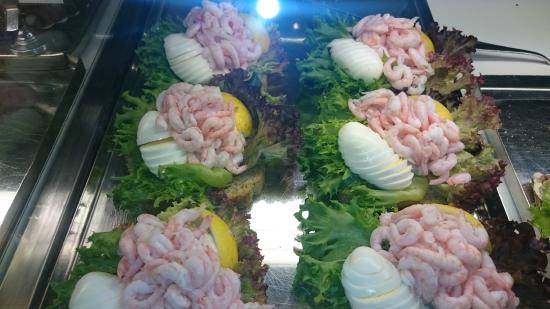 бутерброды с креветками