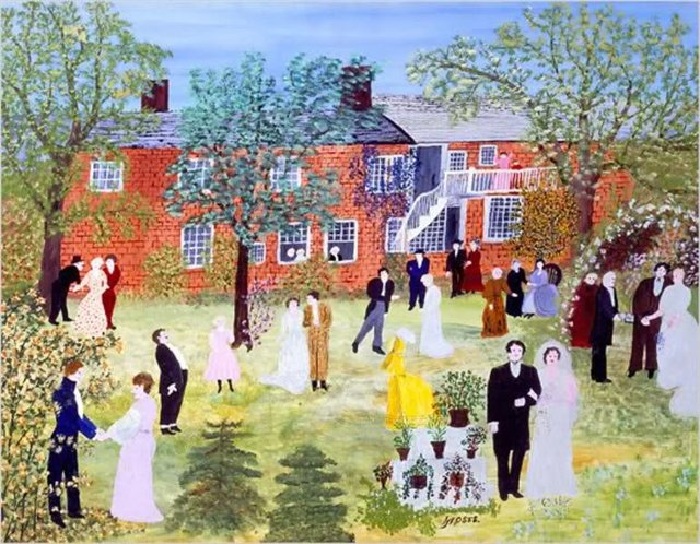 Как примитивная живопись Бабушки Мозес повлияла на ход холодной войны Как примитивная живопись Бабушки Мозес повлияла на ход холодной войны живопись