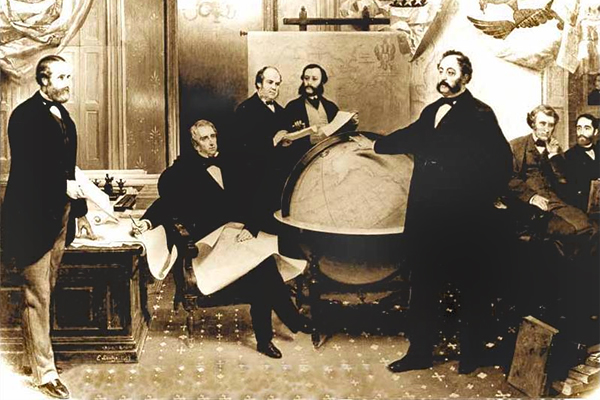Подписание договора о продаже Аляски 30 марта 1867 года