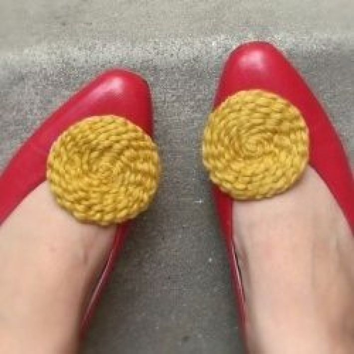 Потрясающие украшения из пряжи без использования иголки рукоделие,своими руками