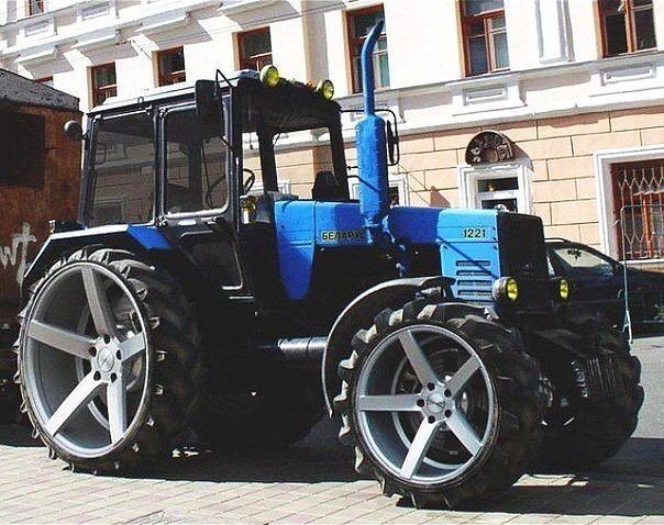 Удивительные трудяги сельской местности авто, прикол, трактор, тюнинг