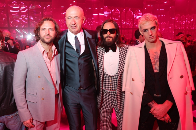 Рианна, A$AP Rocky и Джаред Лето посетили показ Gucci на Неделе моды в Милане Новости