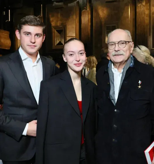 Никита Михалков с внучкой