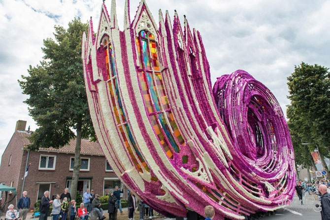 Как прошёл ежегодный парад цветов в Нидерландах