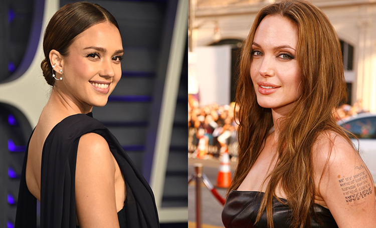 Имя - это скучно: Джессика Альба, Анджелина Джоли и другие звезды, сделавшие необычные тату в честь своих детей