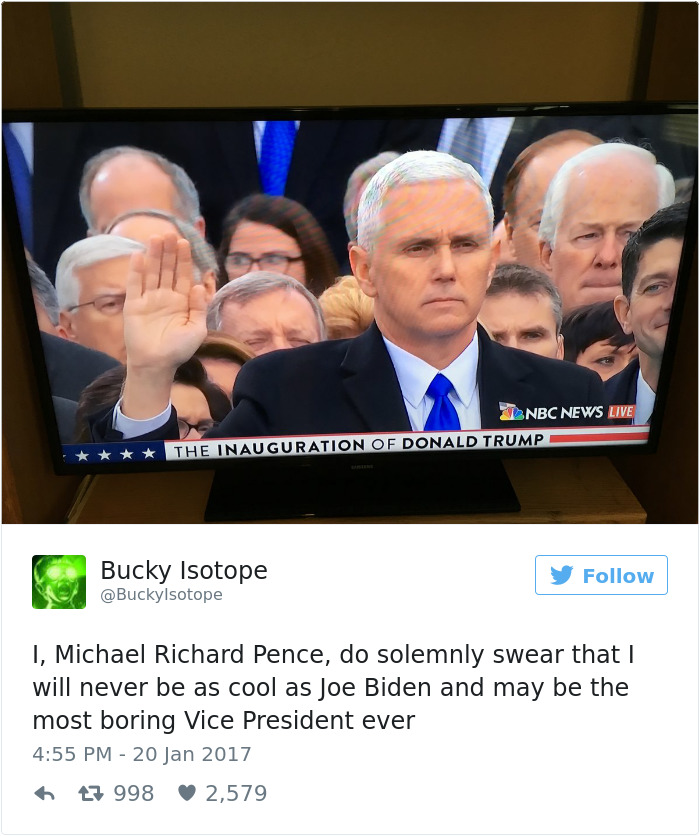 10+ Of The Best Tweets About President Donald Trump's Inauguration