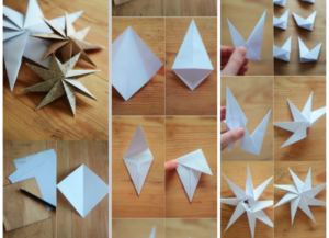 Способы сделать звезду из бумаги