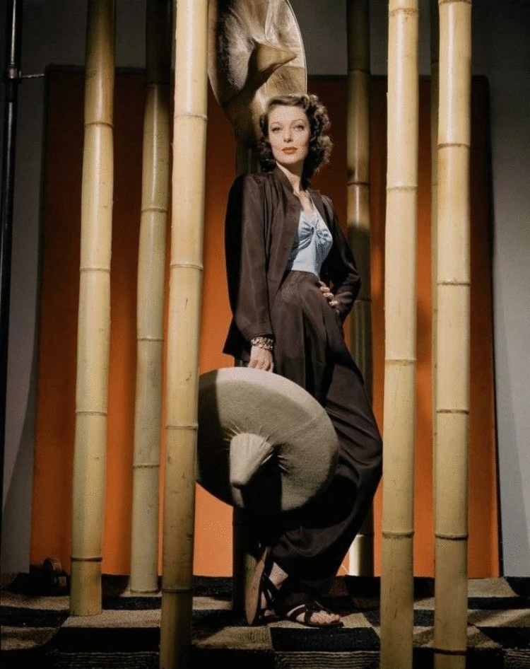 Гламурные 40-е в цвете и отличном качестве 