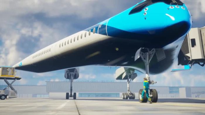 Самолет Flying-V - будущее пассажирских лайнеров