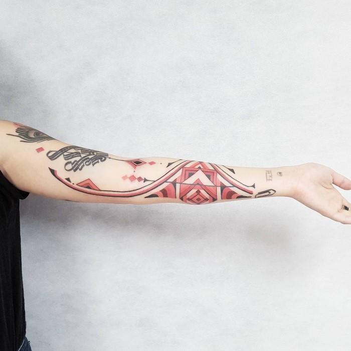 Tattoos Inspired By Amazonian Tribes