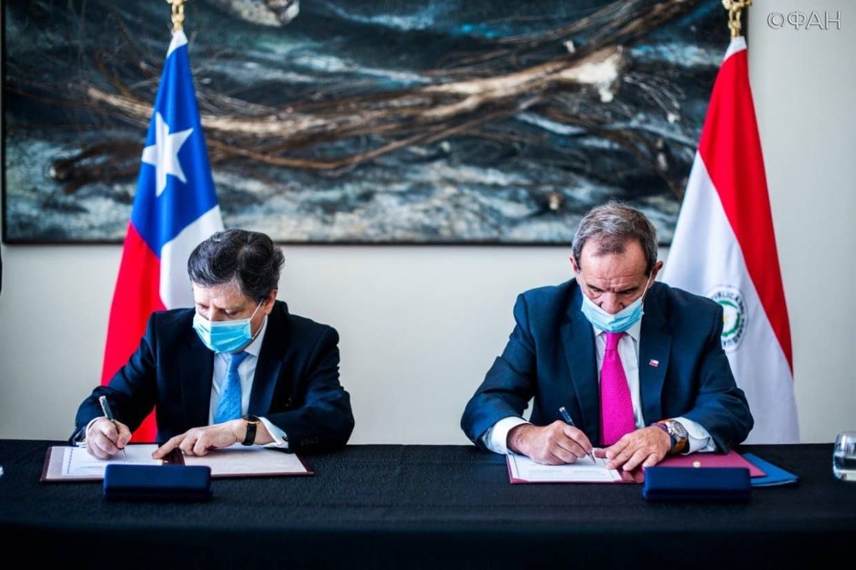 Парагвай и Чили подписали соглашение о свободной торговле