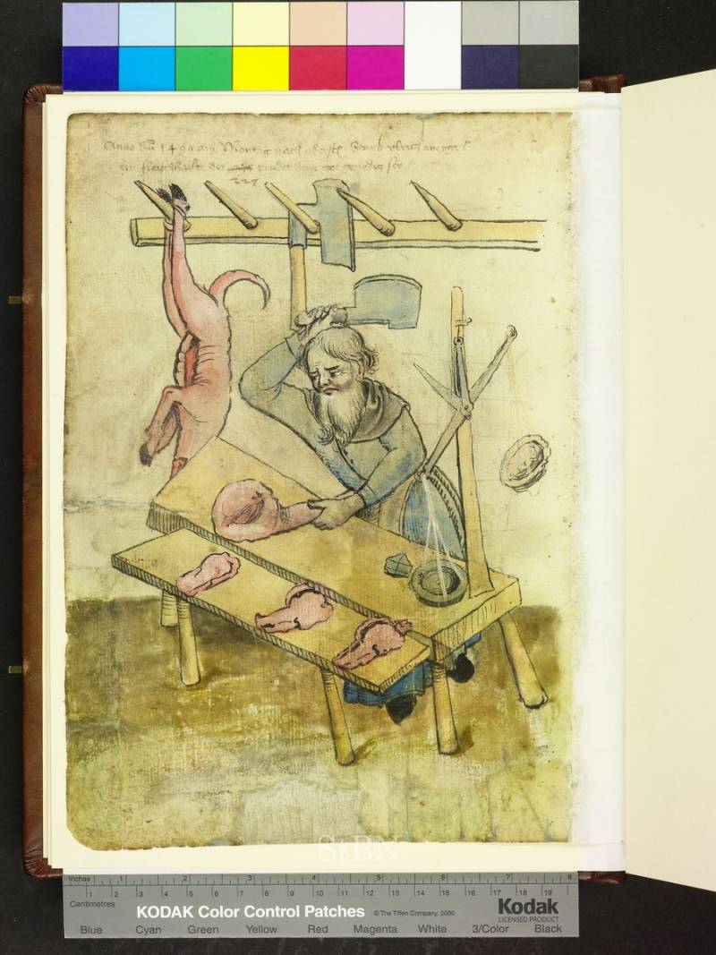 Мясное Средневековье: мясники-забойщики, торговцы мясом, птицеловы и рыбаки история