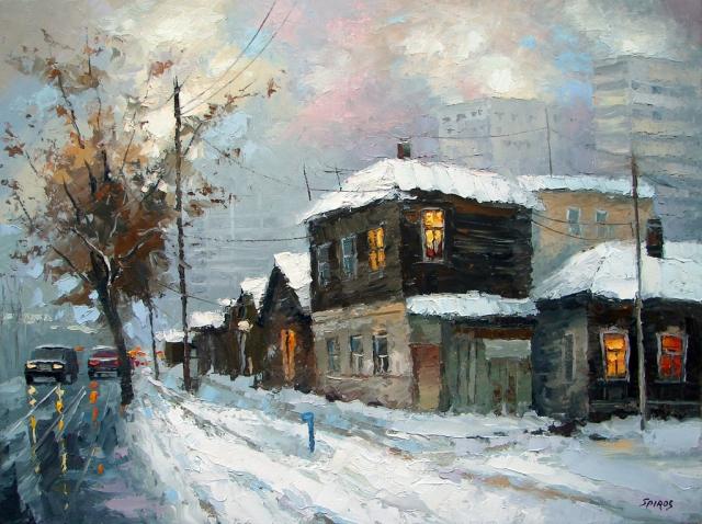 Тепло красок в живописи Дмитрия Спироса