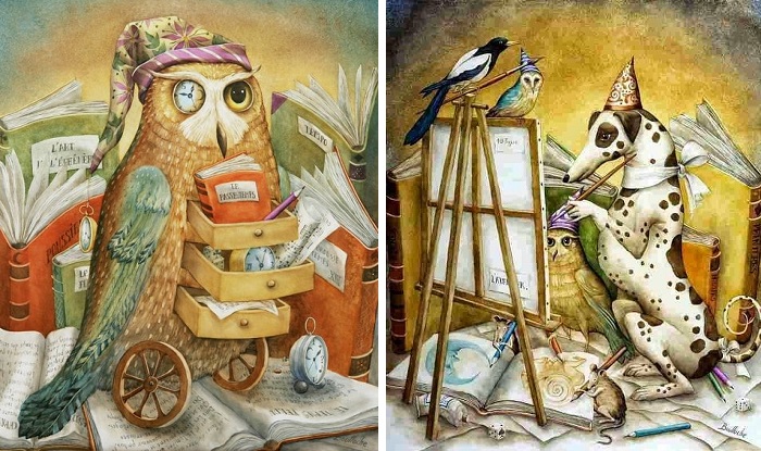 Картины современных художниц-сюрреалисток, которые порой кажутся абсурдными Картины современных художниц-сюрреалисток, которые порой кажутся абсурдными