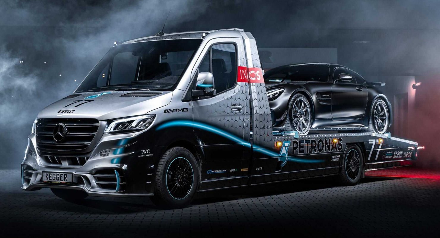 Польская компания Kegger выпустила эвакуатор для Mercedes-Benz Sprinter Автомобили